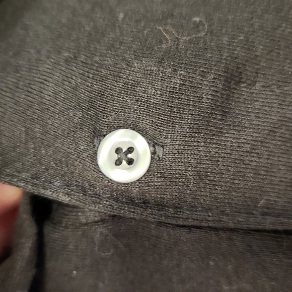 Hanes Comfort blend eco smart cotton blend textured polo shirt - Picture 3 of 5